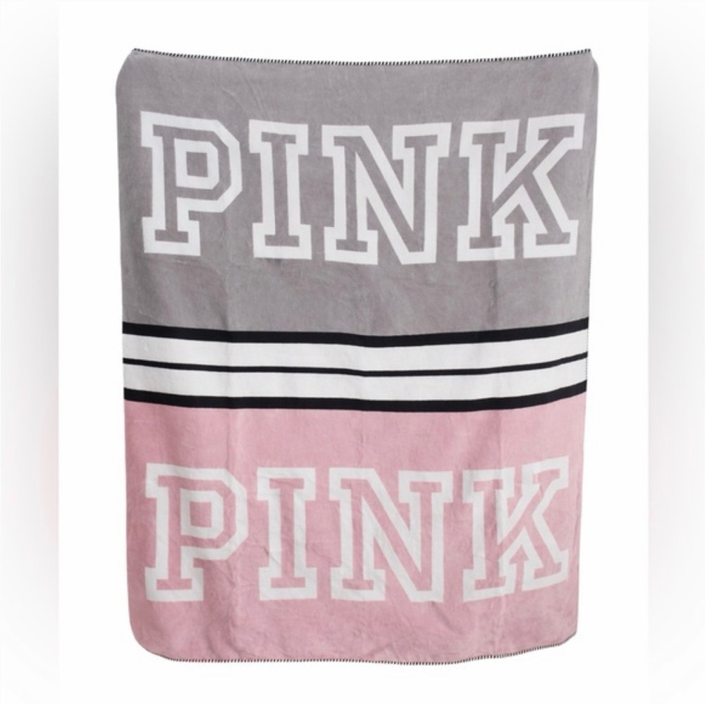 🩷 Victoria's Secret PINK Throw Blanket 🩶